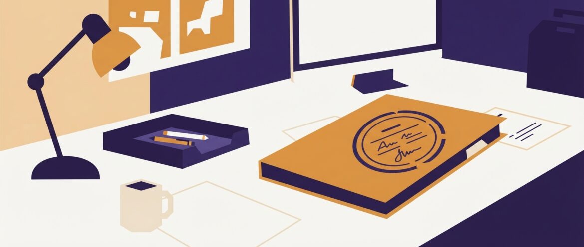 A case file stamped 'Quality Control Review' on a caseworker's desk